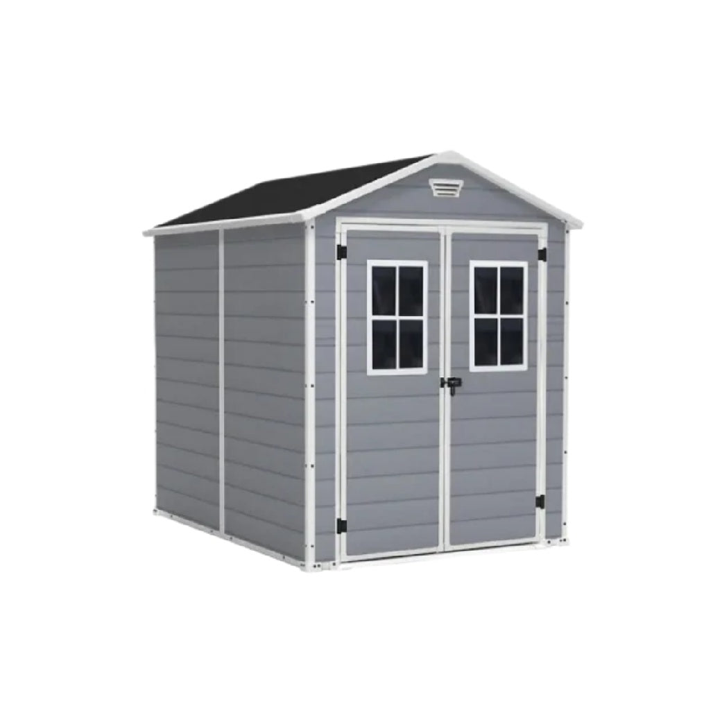 屋外収納小屋 - ガーデニングや工具の保管に適したデザイン - 耐候性素材 - 150 x 120 x 160